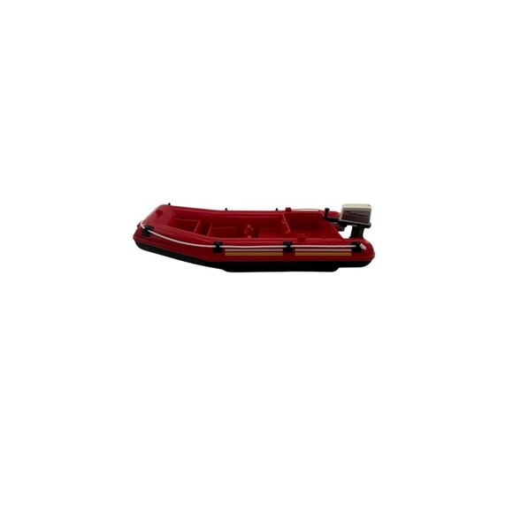 Toys | Vintage 1993 Playmobil Geobra 3772 Red Raft Hard To Find Fast ...